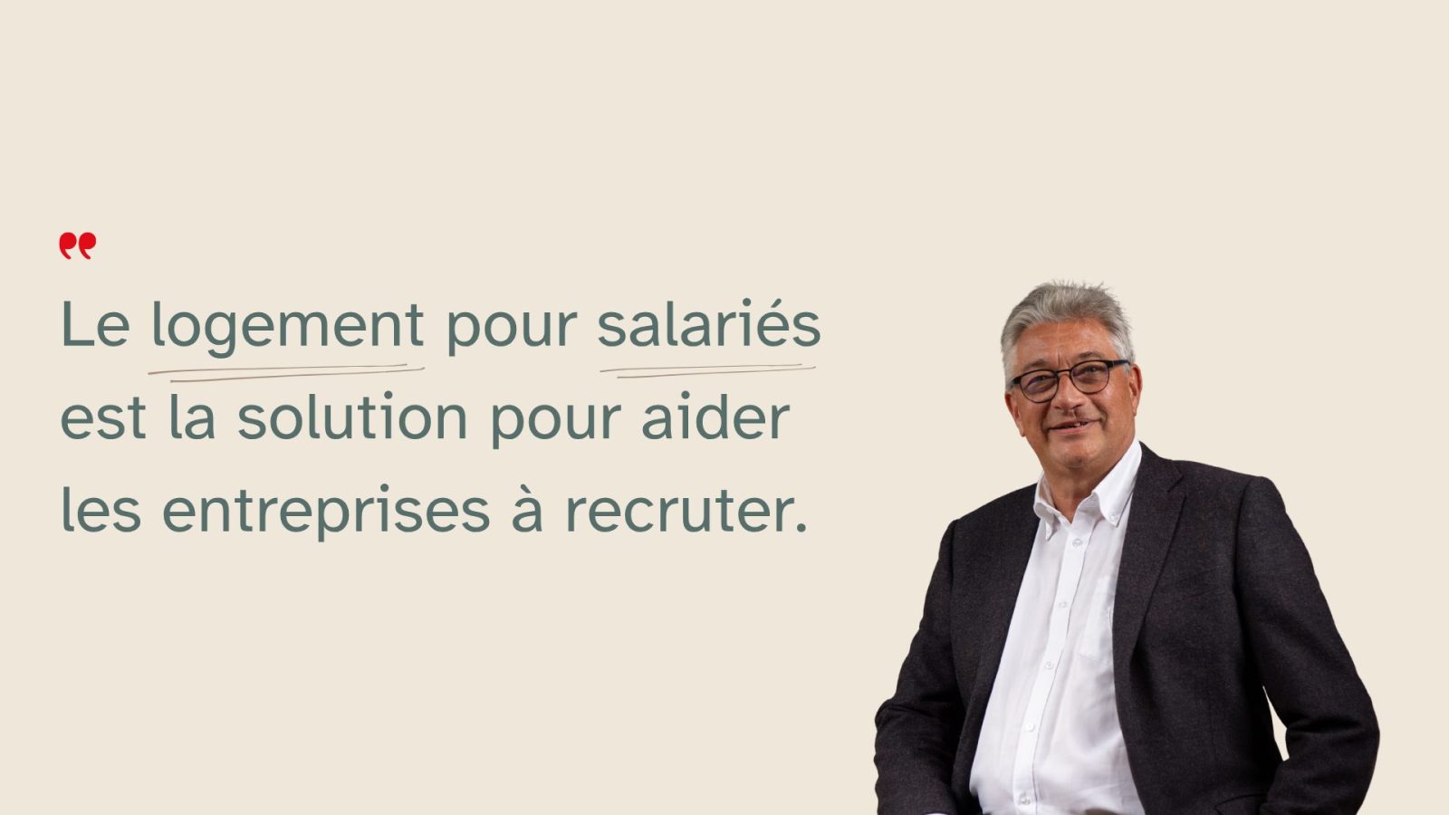 Fabrice Rassouli parle du logement des salariés